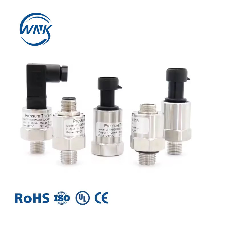 304SS IP65 Sensor de pressão de óleo 10kpa - 70Mpa Precisão 0,5%FS -40~125 °C Temperatura de funcionamento