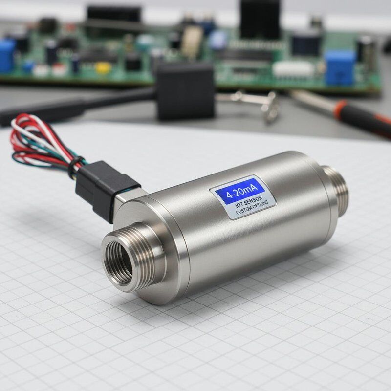 Sensor de Pressão IOT para Gás e Líquido, Tipo Transmissor de Silício Difundido com Saída 4-20mA e Opções de Personalização