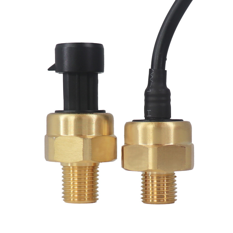 sensor de bronze da pressão da tubulação de água de 0.5-4.5V I2C com tomada do cabo