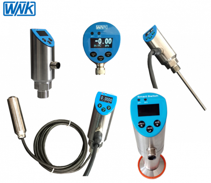 Interruptor nivelado eletrônico inteligente de 10bar RS485 Digitas com exposição de OLED 2