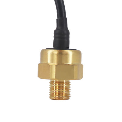 Transdutor de bronze do sensor da pressão hidráulica da tomada do cabo de IP65 5.25VDC